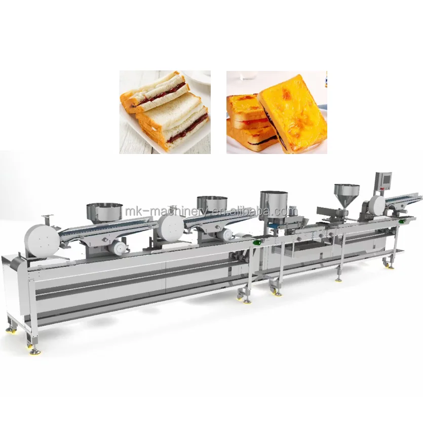 Bread sandwich machine  Sliced bread sandwiching machine