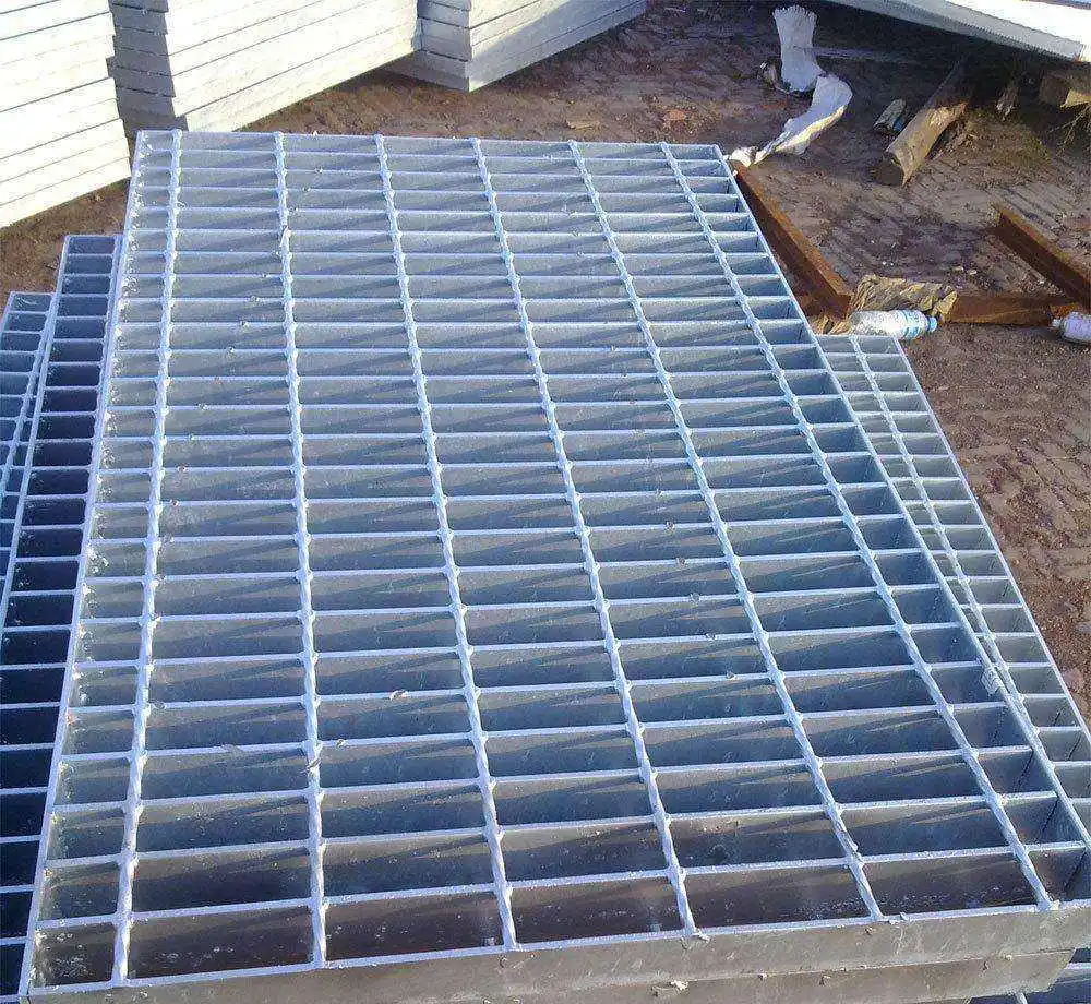 Manufacturers sell hot-dip galvanized steel grating platform steel grating