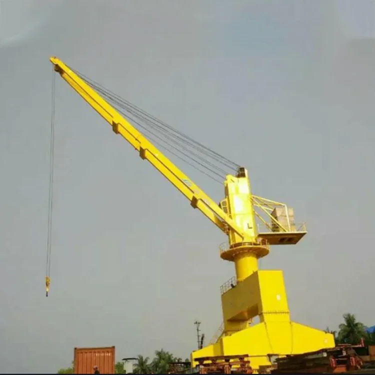 
Single Jib Level Luffing Crane Port Crane 360 Degree Rotating 