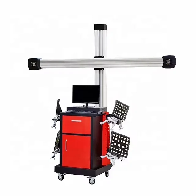 turn plates system portable automatic smart 3d computerized wheel alignment turntables target plates machine with lift clamp
