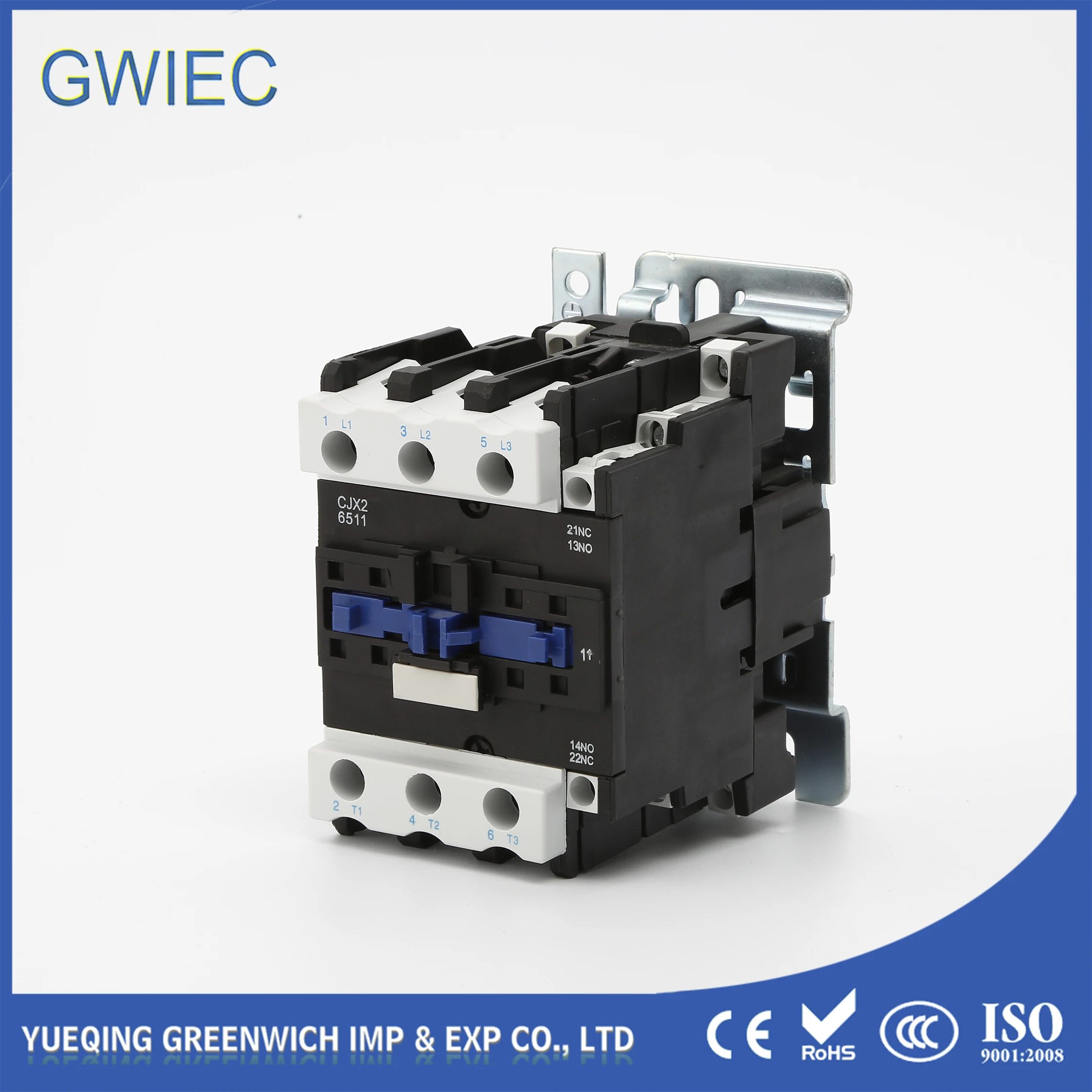 GWIEC High reliability CJX2 Series contactors and overloads  electric kontaktor