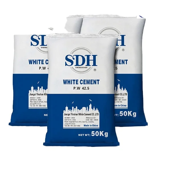 Manufacturer china Cheap Price White Portland Cement grade 42.5
