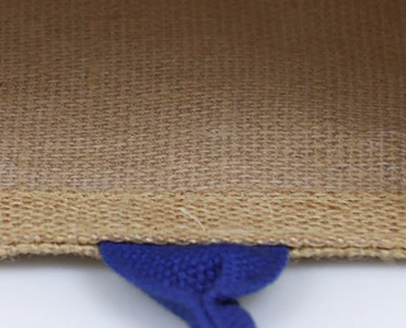 Wholesale Plain Hessian Jute Burlap Bag Custom Logo Printed Large Natural Burlap Totes Eco Friendly Shopping Linen Gunny Bags