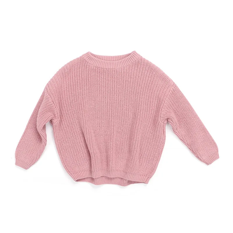 
S11859B Baby Girl Sweater Knitwear Baby Cute Hooded Shirt Children Sweater Autumn Winter New Hooded Sweater 