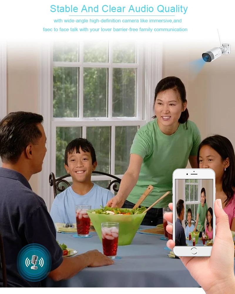 waterproof outdoor network bullet security camera ip 1080p hd cctv camera wifi  wireless cloud storage