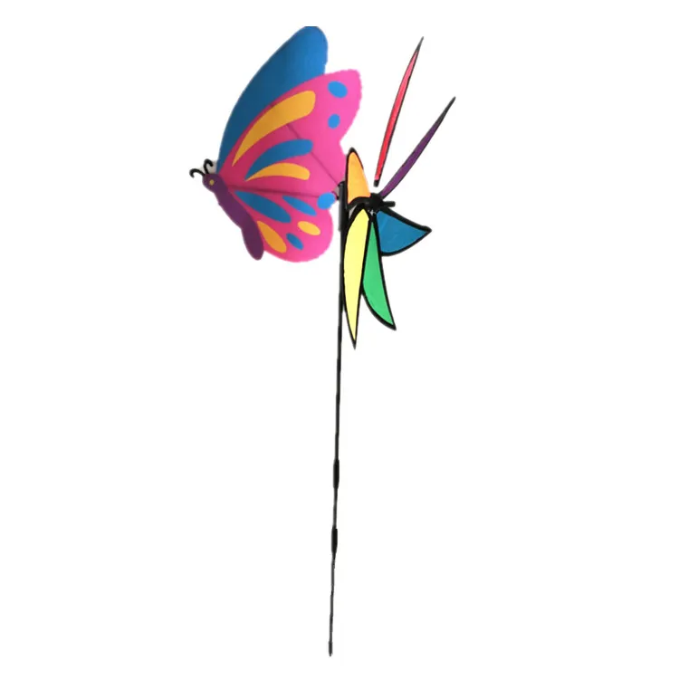 Owl  cartoon colorful windmill toy decorations