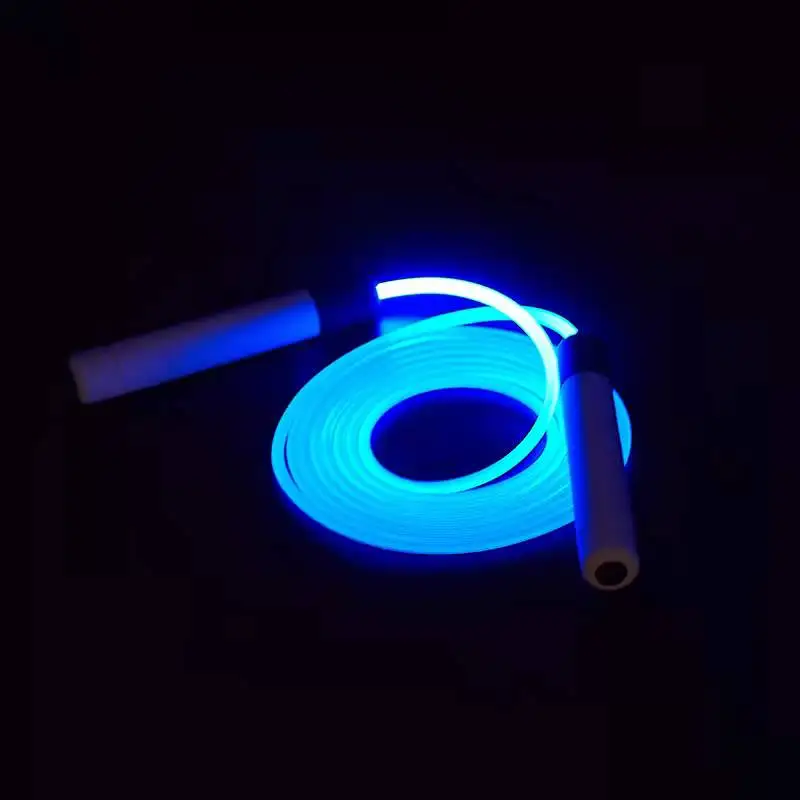 2022 New Style Skipping Kids Adjustable Night Led Light Up 2.8M Luminous Jumping Rope weighted jump rope  cable oemheavy