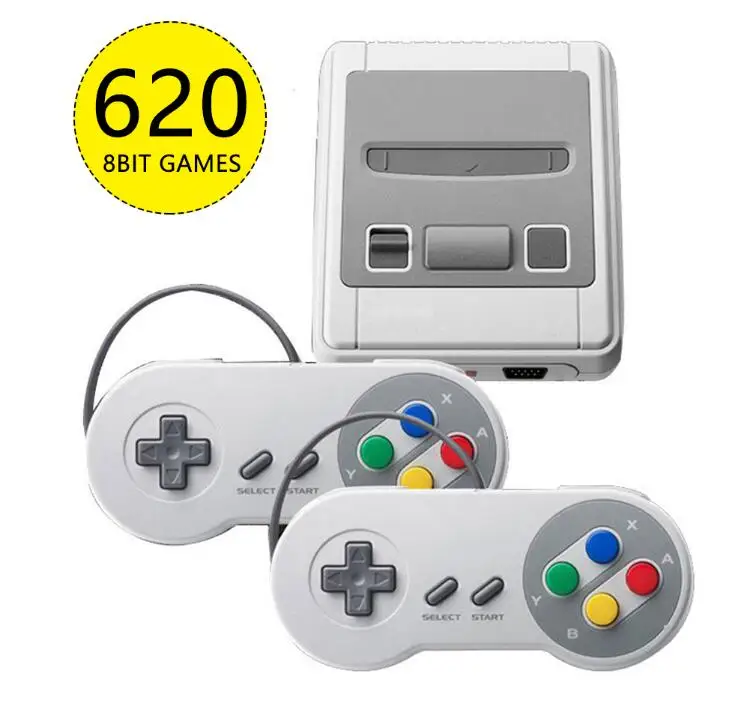 Retro Super Classic Mini SFC consola Family TV Video Game Console Built-in 620 Games Handheld Gaming Player kids Gift