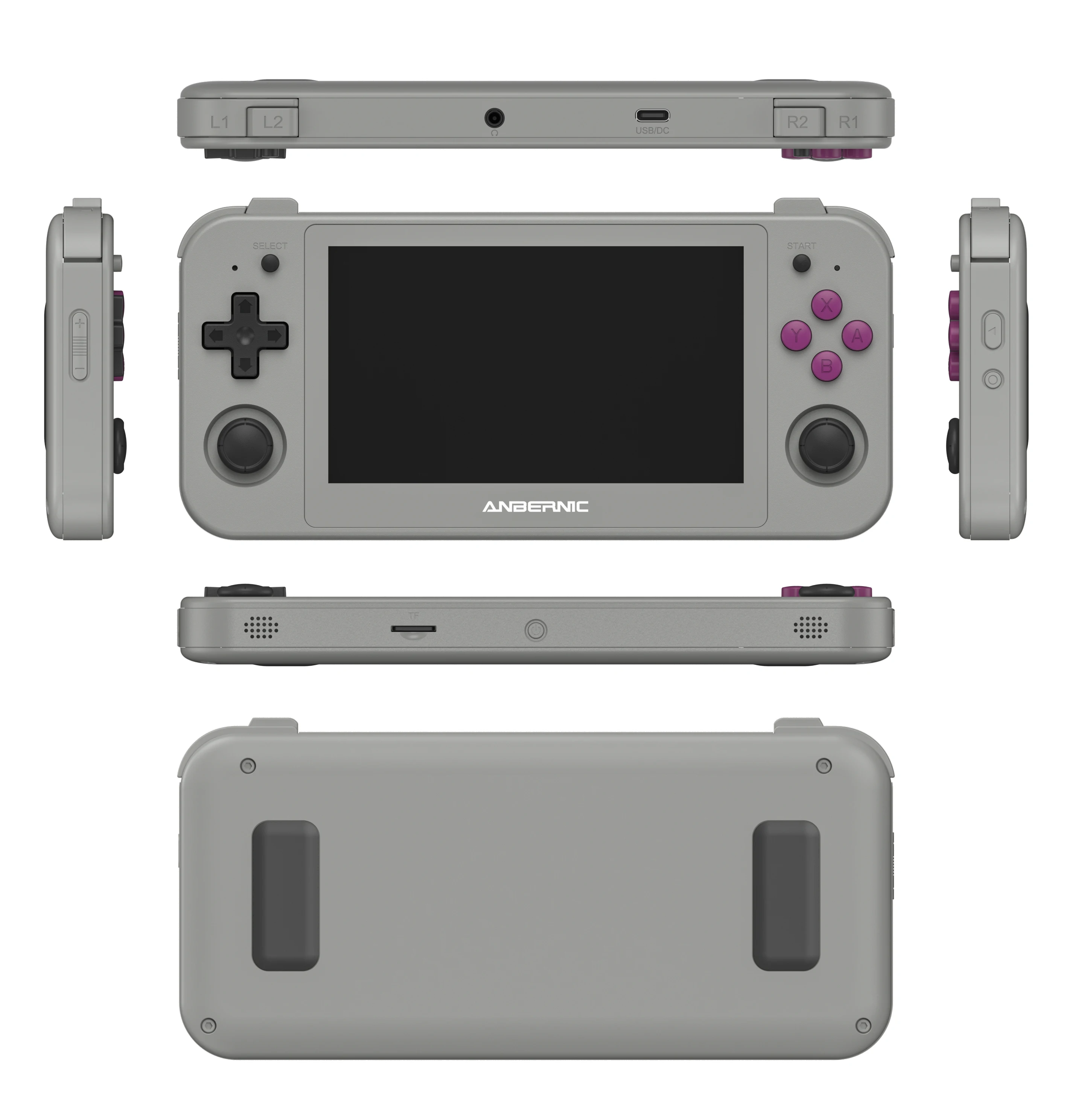 Manufacturer  4.95 Inch Anbernic Android 12 RG505 Game Consoles With ABS Shell