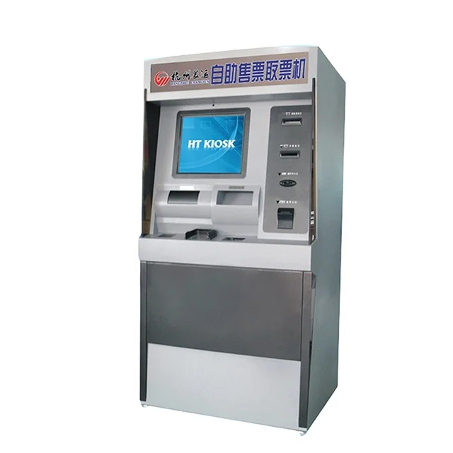 touch screen Self service terminal machine Payment Kiosk Bus Ticket vending Kiosk Subway Metro Ticket kiosk