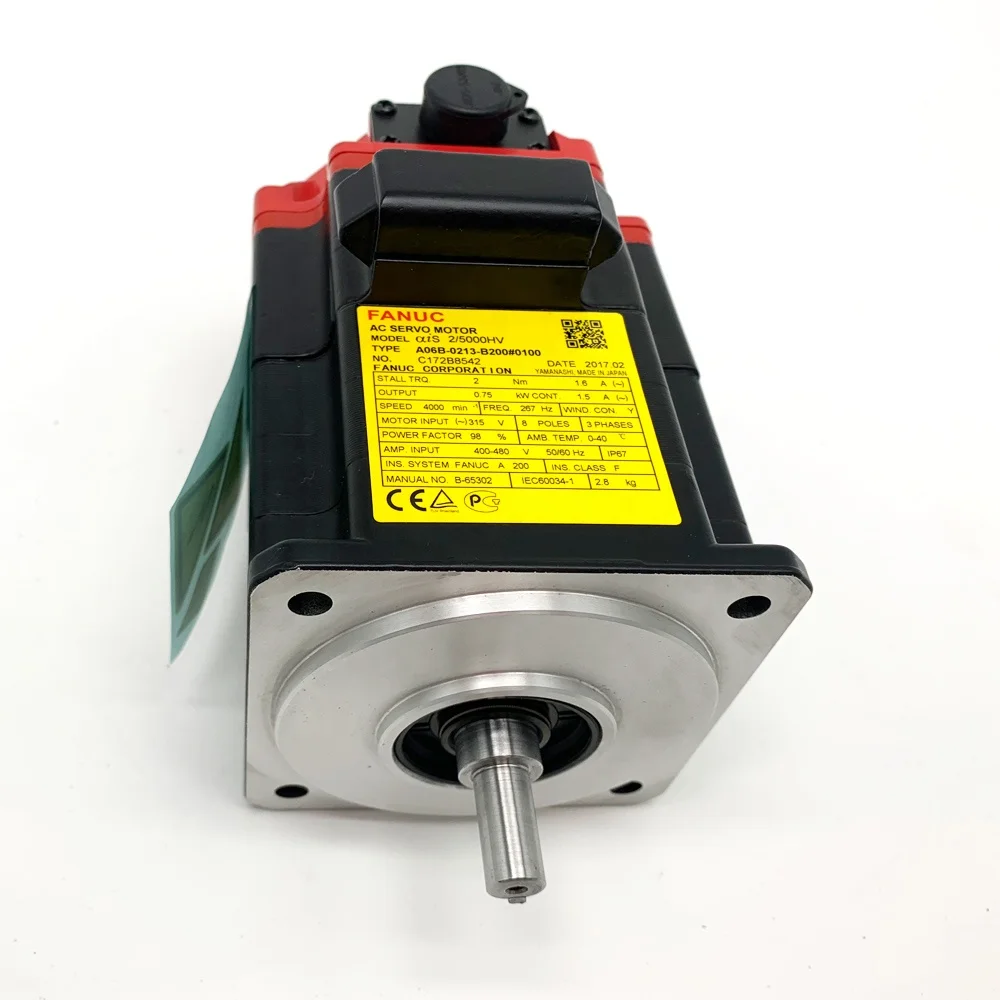 Высокая функция для оригинальный Fanuc servo Мотор привода A06B-0213-B200 #0100 ac ais2/5000HV станка с ЧПУ Модуль