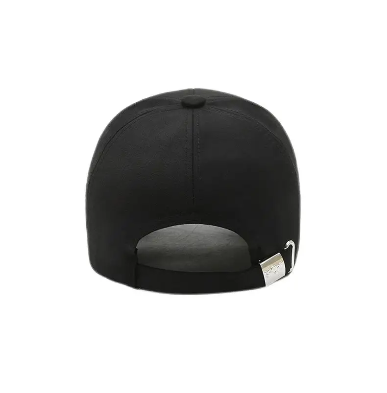 Wholesale Custom Men Canvas Hat With Leather Embroidered Patch Logo Cap 6-Panel Print Dad Hats Baseball Caps