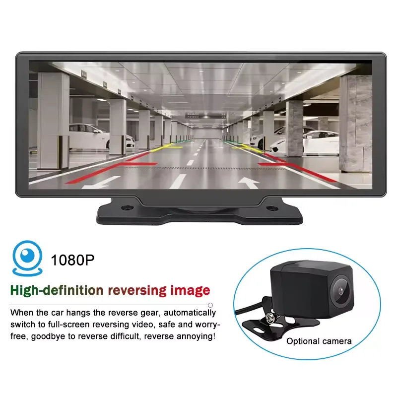 Carplay with screen Vehicle Screen Upgrade Gadgets Multimedia Video Bluetooth 5.0 Interface v553 Wireless  carpla