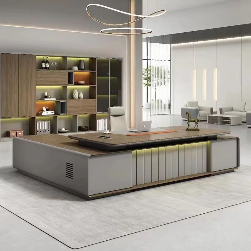 Деревянный роскошный стол для офисной мебели