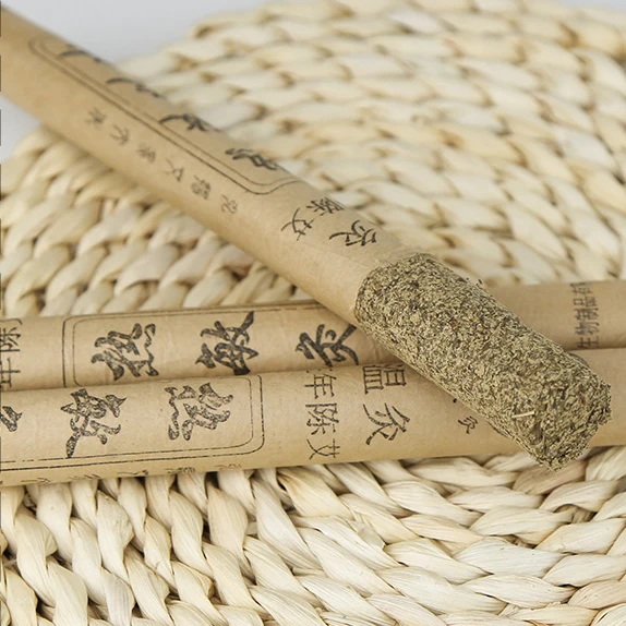 Wholesale High Quality Warm Moxibustion Pure Moxa Sticks Handmade Moxa Rolls