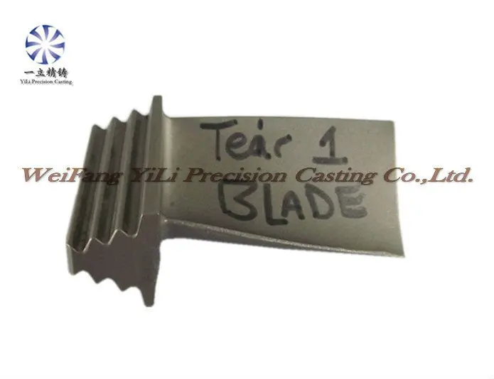 Blades casting for used gas turbine engine for sale