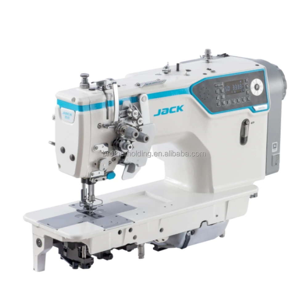 JACK 58450J Computerized Double Needle Lockstitch Industrial Sewing Machine