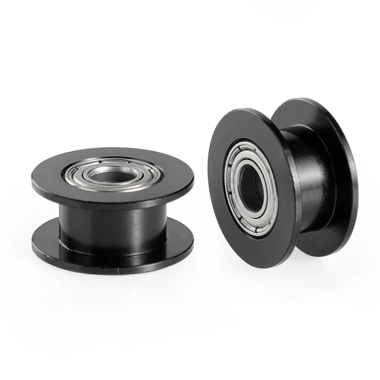 3DSWAY 3D принтер Gt2 2GT 5 мм подшипник ремня ширина 6 шкив без зуб Алюминиевый Ремень ГРМ Натяжной шкиф с синхронное колесо