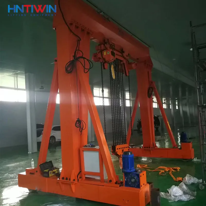 CE APPROVED Small Gantry Crane For Handling Steel Coil