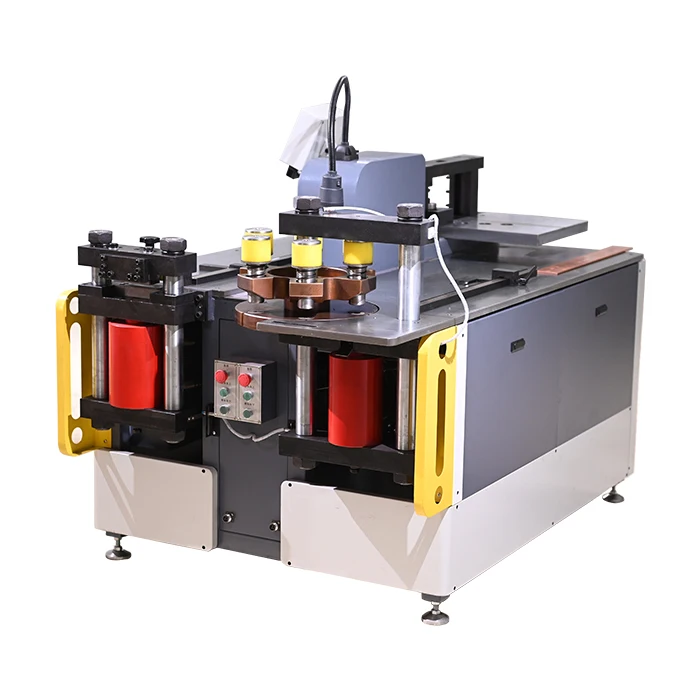 New CNC Hydraulic Steel Sheet Metal 3in1 Multi Working Bending Cutting Punch Busbar Bus Bar Copper Processing Machinery
