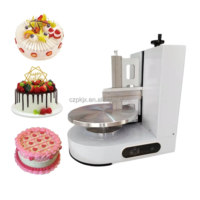 4-12 Inches cake decorating icing equipment wedding cake smoothing machine