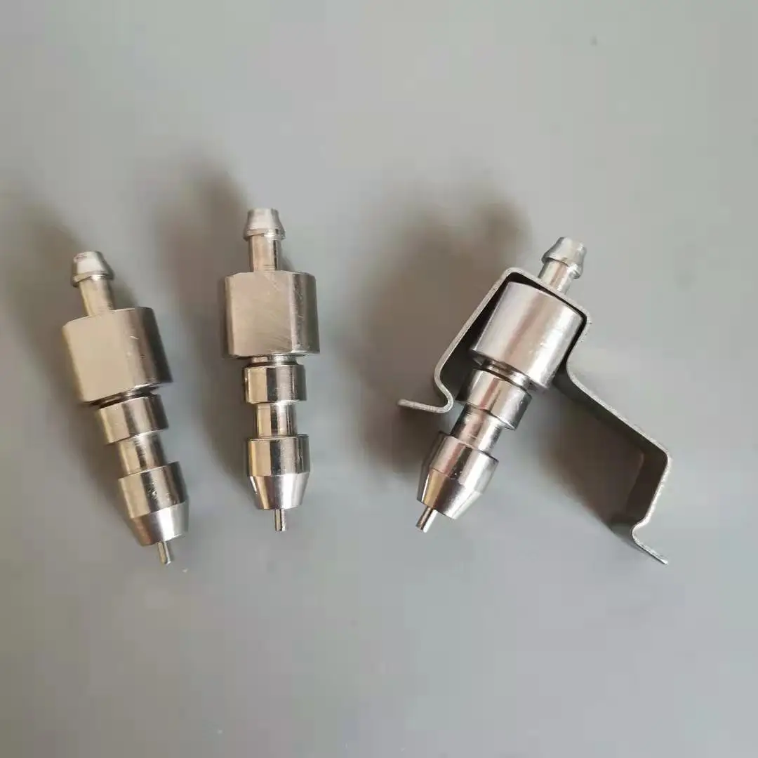 Stainless Steel Barbed Rabbit Nipple Water Drinker For Rodent Feeding Drinking System PH-135