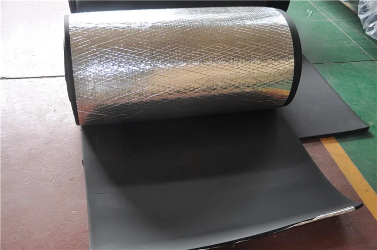 Customized Fire Retardant Elastomeric Nitrile Rubber Foam Insulation Sheet Roll