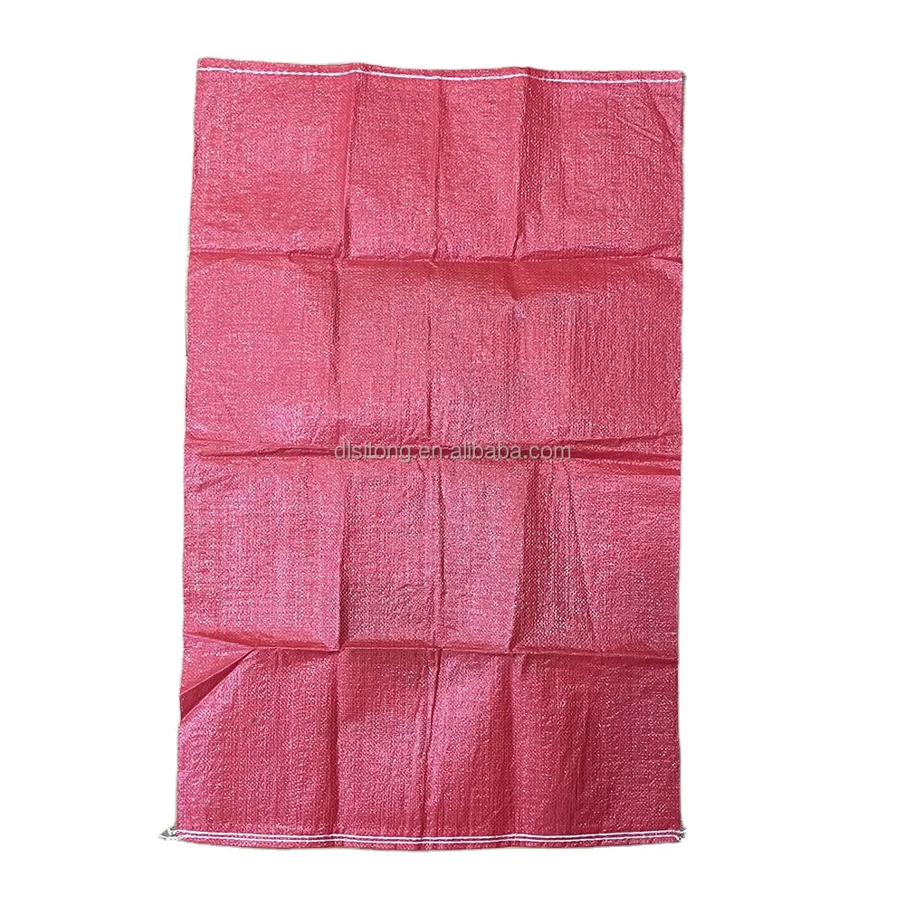 25kg 50kg 100kg Plastic Polypropylene PP Woven Sacks Grain Wheat Maize Beans Feed Fertilizer Industry Packaging Bag