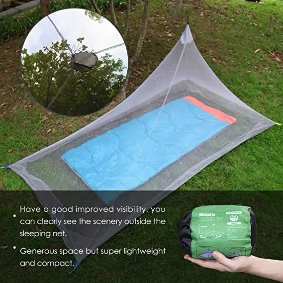 Mosquito Net for Single Camping Bed