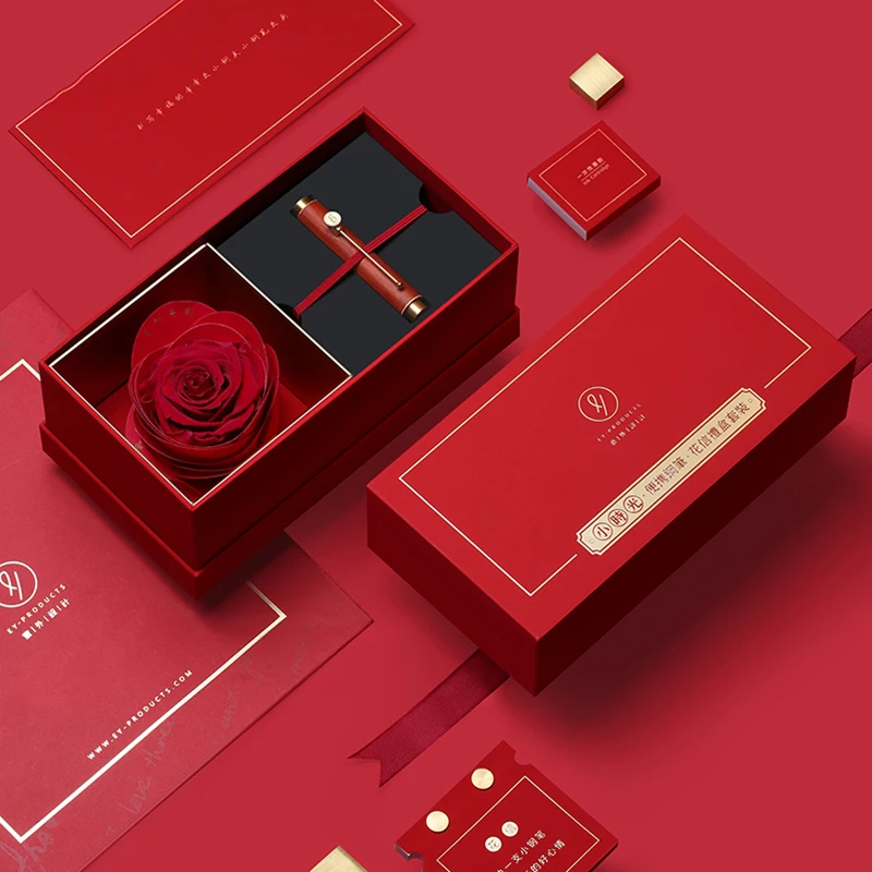 Luxury Wooden Novelty Pen Retro Immortal Exclusive Customization Gift Fountain Pen For Anniversary Christmas Birthday Graduation