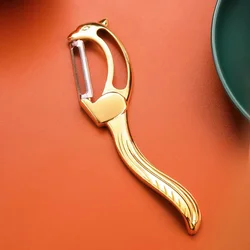 Hot Sale Mirror Finished Zinc Alloy  Creative Squirrel-Sharp wonder peeler miracle peeler Fancy Vegetable Peeler