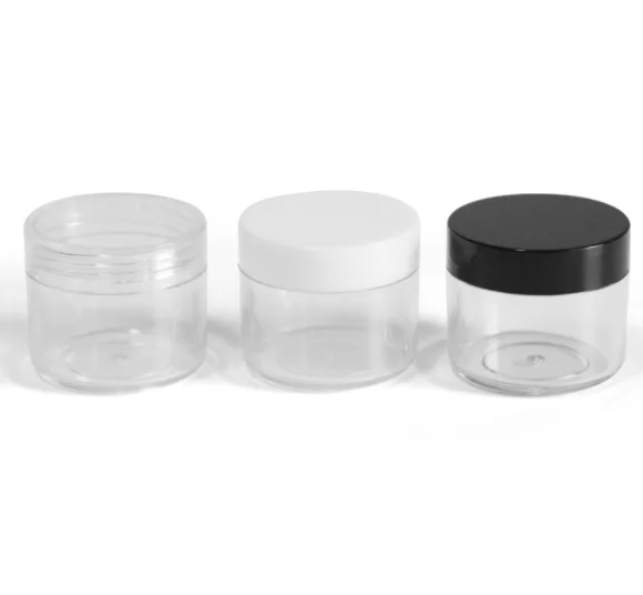 plastic empty 25g cosmetic tester jar container for nail Glitter