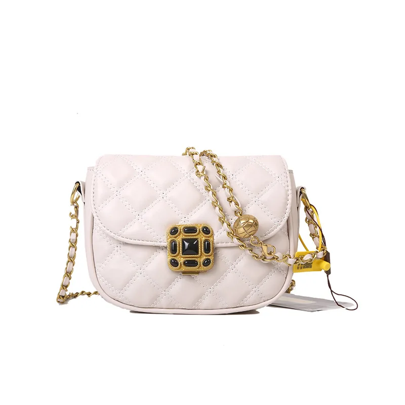 Drop shipping Solid PU Leather Bag Cross Shoulder Key Chain Purse Women Fashion Small jelly 2022 Style Handbag