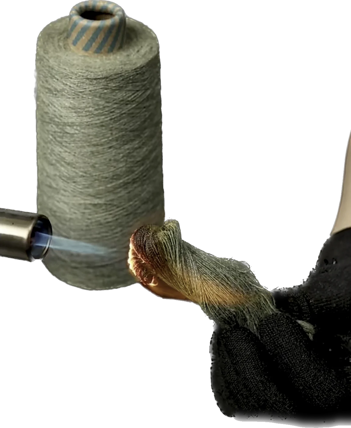 Manufacturer Heat Insulation 50% Preox 50% Kevlar Para Aramid Carbon Yarn High Resistant