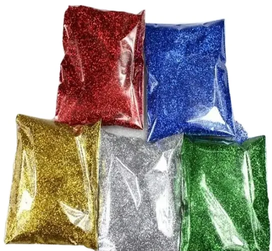 Wholesale bulk glitter pigment powder 1 kg per bag