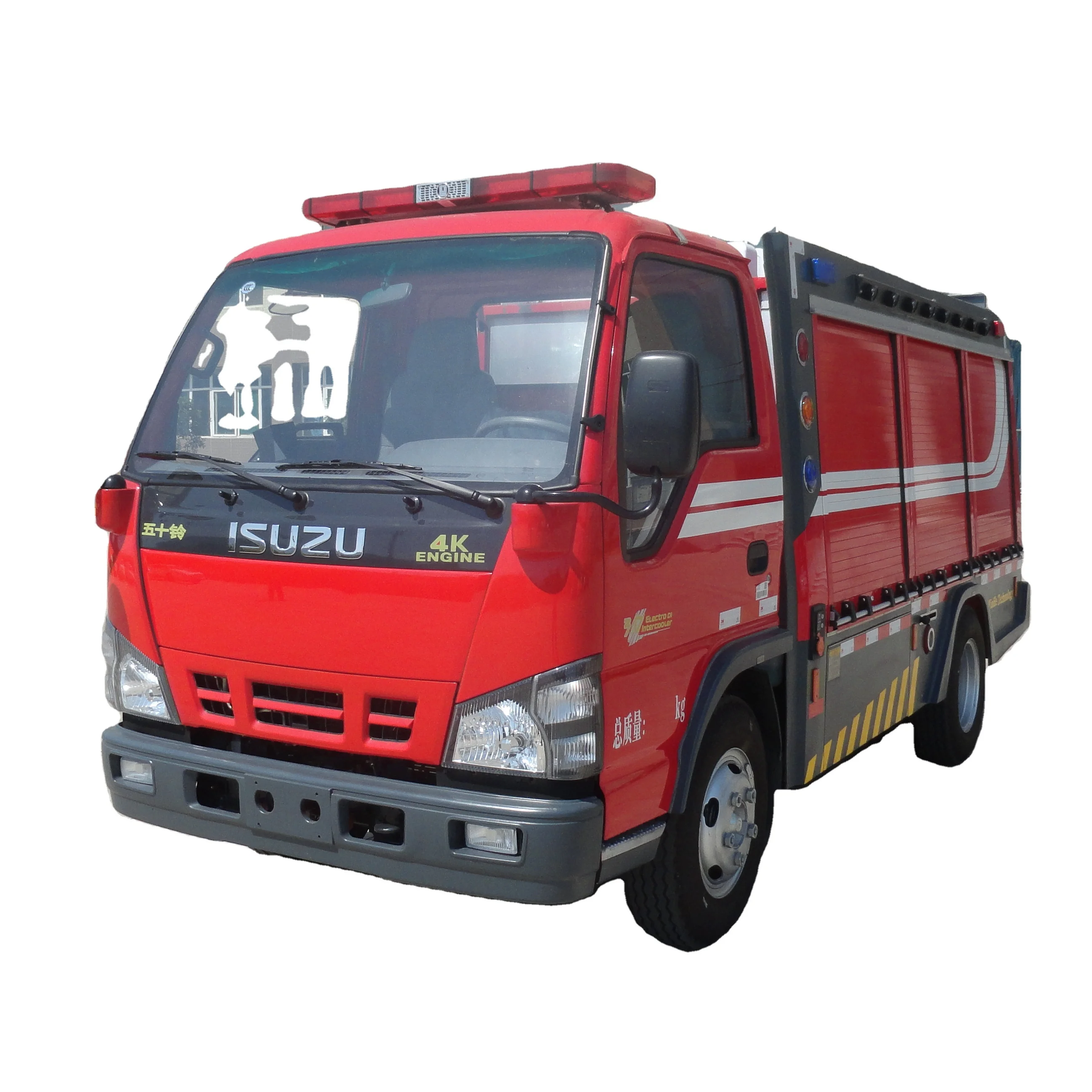 Customizable Isuzu chassis BX5060GXFPW01/W5 spray fire truck for sale