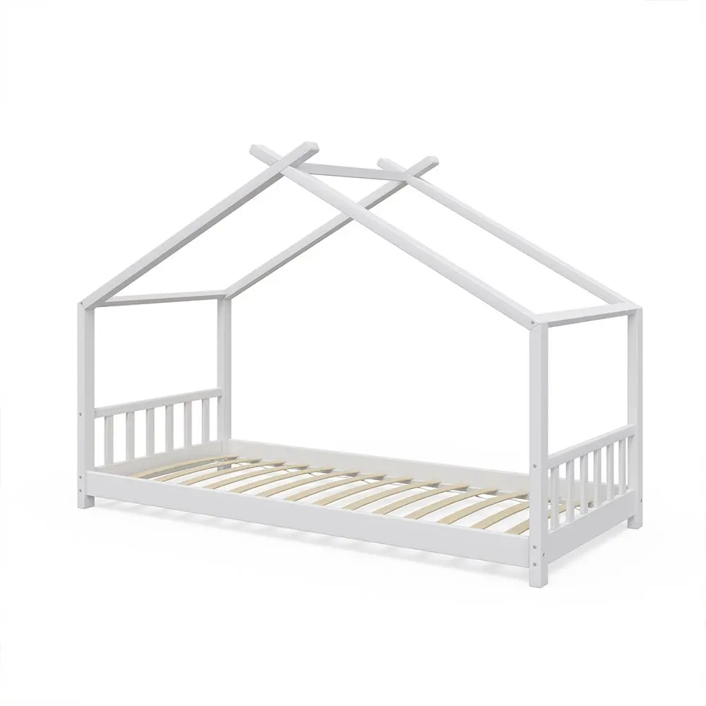 kids house floor bed with 2 trundle drawers