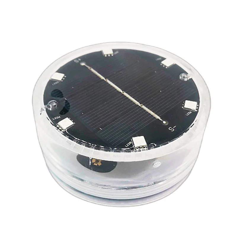 OEM wholesale hot seller Solar Submersible IP68 Pool Light with RF Remote for fountain pond party fishtank bathtub