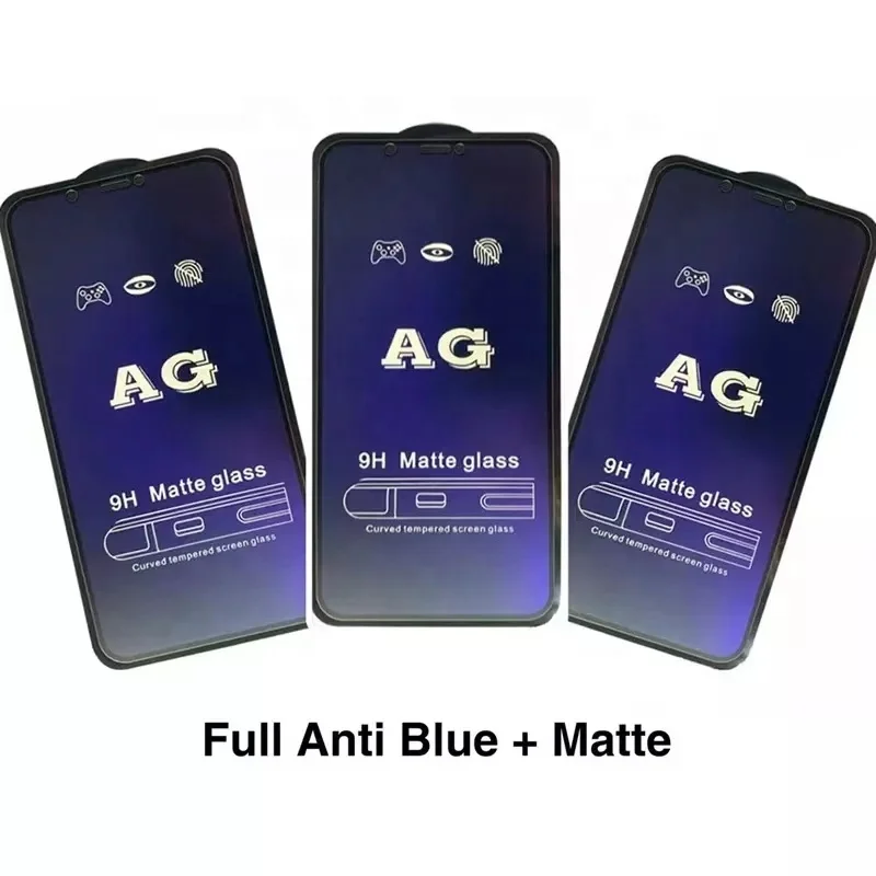 3 pack 9H Full coverage  Tempered Glass for iphone 13 pro max  Ag Anti Blue Light Screen protector