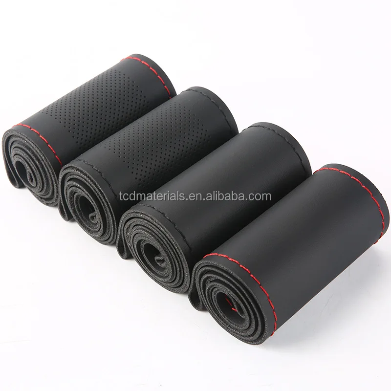 Low Price Universal Car Steering Wheel Cover Accept Customization Brand Car Steering Wheel Cover