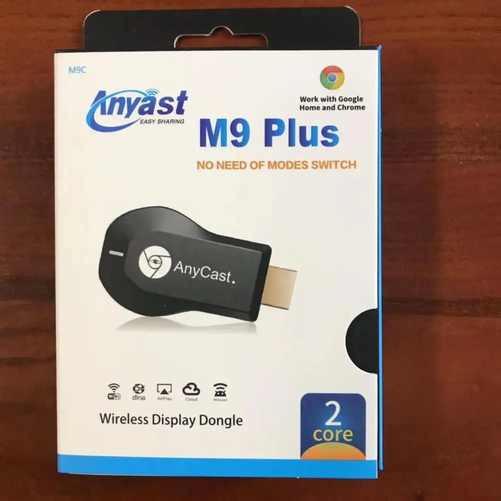 
anycast M9 plus support Google/Netflix/Chromecast For iPhone iPad Android And TV Laptop Macbook Projector 