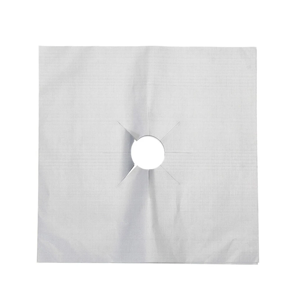 Новейший дизайн, антипригарная крышка горелки для газовой плиты из ПТФЭ, многоразовая моющаяся защита для газовой плиты из ПТФЭ