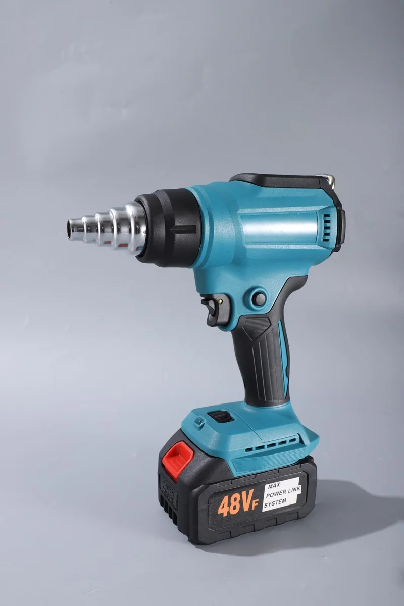 Home Battery Power Temperature Adjustable Hot Air Blow Gun Home Industrial Electric Heat Gun