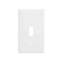 Shanghai Linsky (WTS-01) 1 Gang Decorate Plastic Cover Plate Toggle Switch Plastic Wall Plate