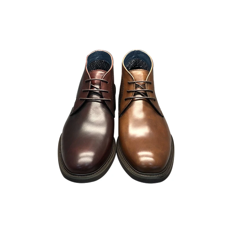 China manufacturing leather Boots manufacturer For your selection  male leather shoes