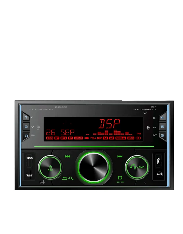 High Quality 7388 IC Car MP3 Music Player 12V Voltage Support Bluetooth & USB Connectivity