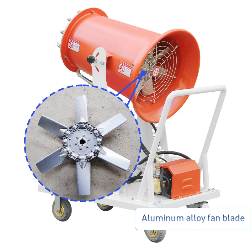 High quality ZT-30 Fog Cannon Electric Foggers Portable Small Disinfection Fog Cannon  Machine