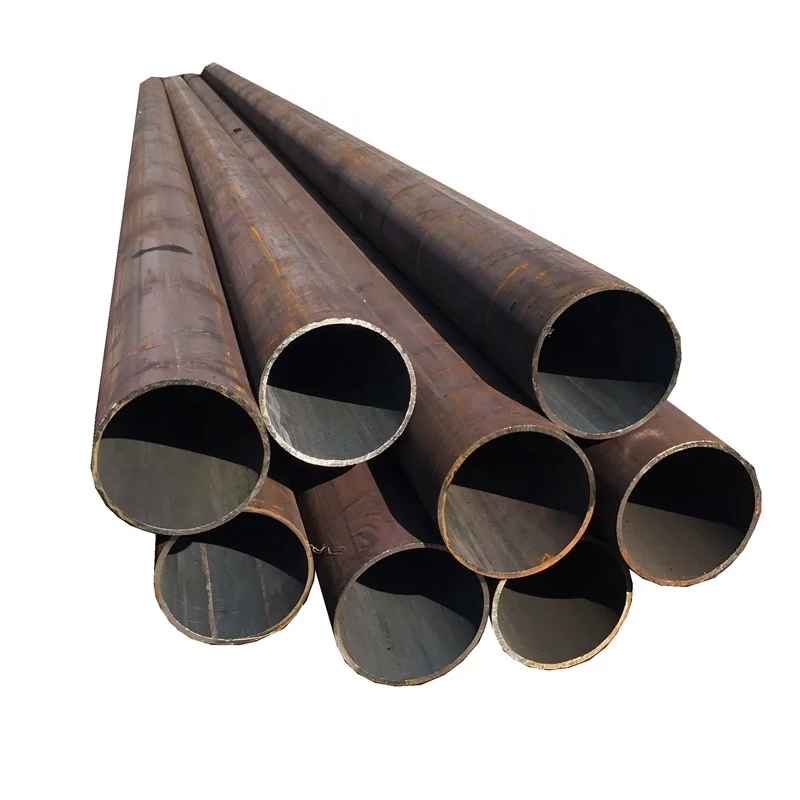 China manufacturing price 15crmo 35crmo black iron pipe seamless tube round carbon steel pipes and tubes (1600623099649)