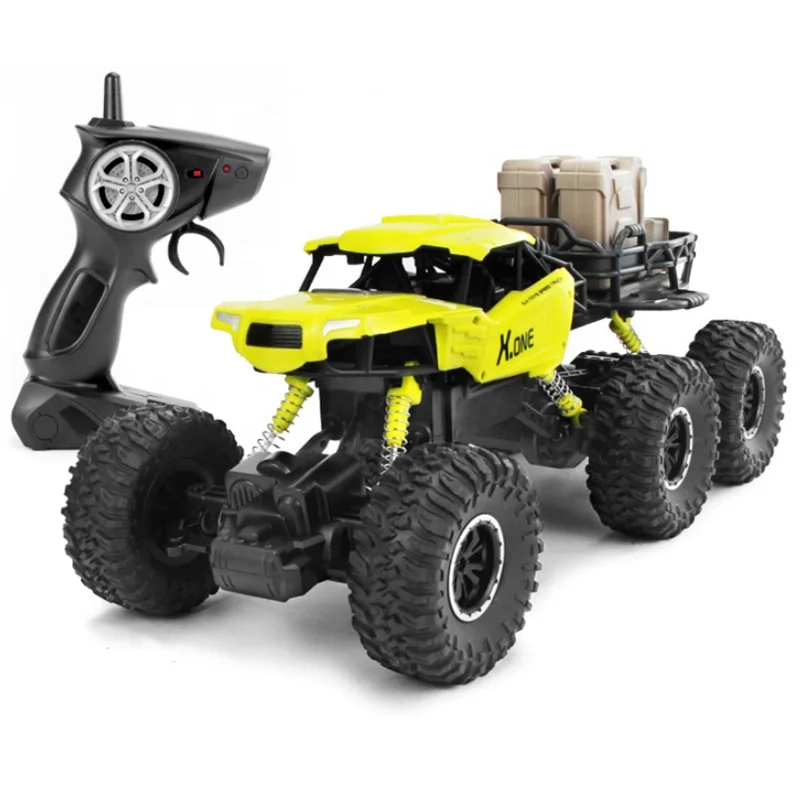 
1:12 6608A 4WD Remote Control Off Road Toy 6 Wheel Monster rock crawler rc truck 