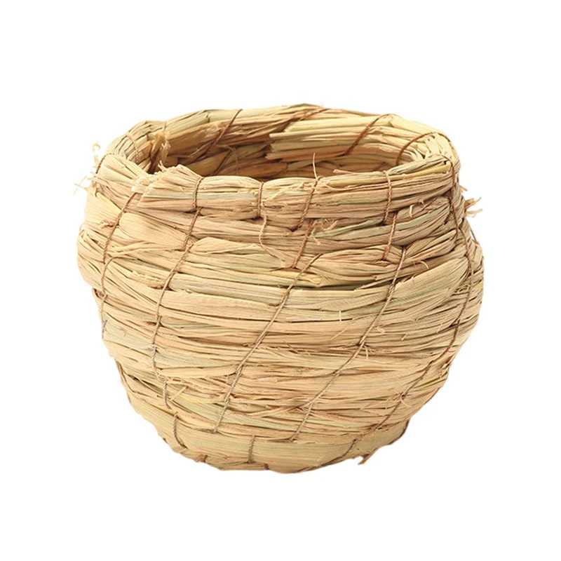 Natural Non-Irritating Durable Not Easy Damage Spacious Comfortable Breathable Ventilated Pet Small Bird Nest